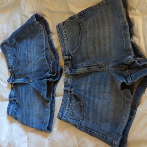PacSun denim shorts